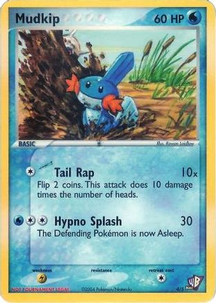 Mudkip 4 Poké Card Creator Pack Pokémon card