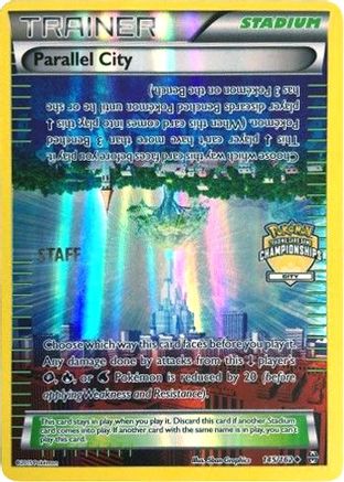 League & Championship Cards Parallel City - 145/162 (City Championships) [Staff] #145