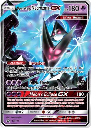 SM Promos Dawn Wings Necrozma GX #SM101