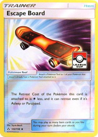 League & Championship Cards Escape Board - 122/156 (League Cup) #122