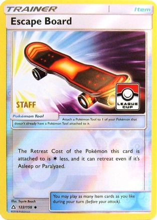 League & Championship Cards Escape Board - 122/156 (League Cup) [Staff] #122