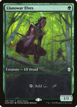 Llanowar Elves - Open House Promos - Magic: The Gathering