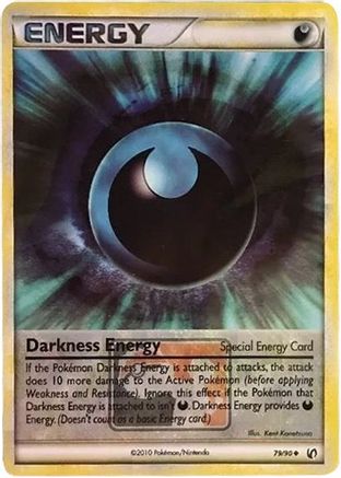 League & Championship Cards Darkness Energy (Special) - 79/90 (League Promo) #079