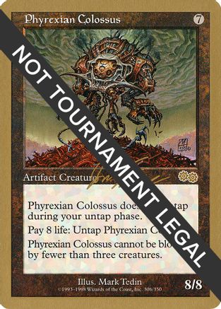 Phyrexian Colossus - 2000 Jon Finkel (USG)