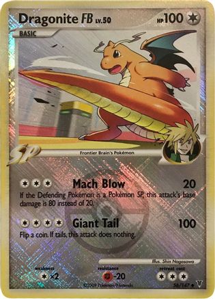 League & Championship Cards Dragonite FB - 56/147 (League Promo) #056