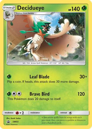 SM Promos Decidueye #SM55