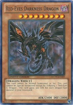 Red-Eyes Darkness Dragon - World Championship 2010 Card Pack - YuGiOh