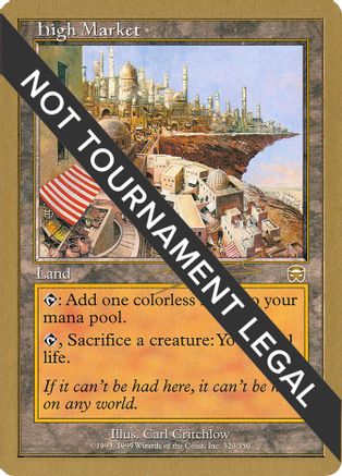 High Market Nicolas Labarre MMQ World Championship Decks Magic The Gathering