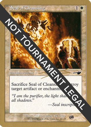 Seal of Cleansing - 2000 Nicolas Labarre (NMS) (SB)