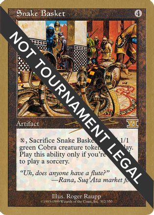 Snake Basket - 2000 Nicolas Labarre (6ED)