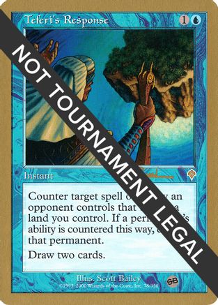 Teferi's Response - 2001 Antoine Ruel (INV) (SB)