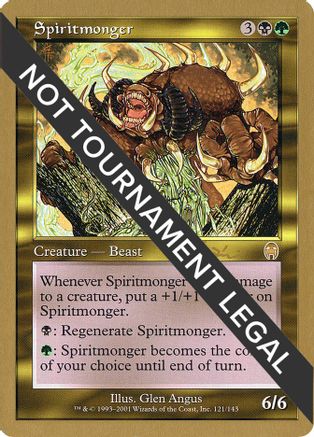 Spiritmonger - 2001 Jan Tomcani (apc) - World Championship Decks 