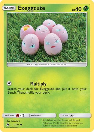 SM - Forbidden Light Exeggcute #1