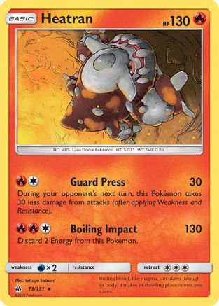 SM - Forbidden Light Heatran #13