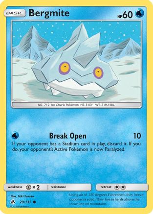 SM - Forbidden Light Bergmite #29