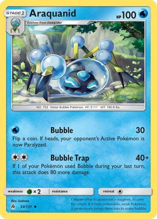 SM - Forbidden Light Araquanid #33