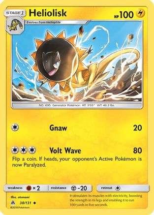 SM - Forbidden Light Heliolisk #38