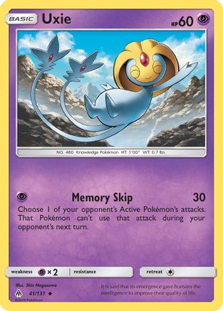 SM - Forbidden Light Uxie #41