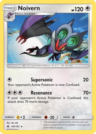 SM - Forbidden Light Noivern #101