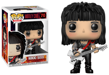 Rocks: Motley Crue: Nikki Sixx - Pop! Vinyl - Funko