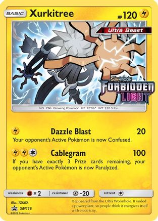 SM Promos Xurkitree - SM116 (Prerelease) #SM116