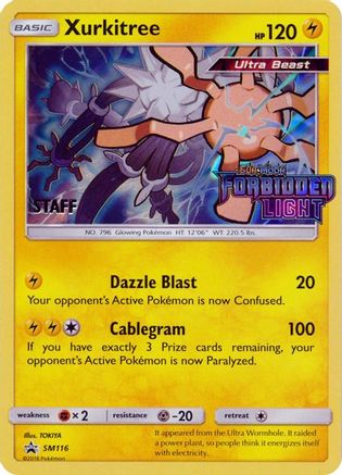 SM Promos Xurkitree - SM116 (Prerelease) [Staff] #SM116