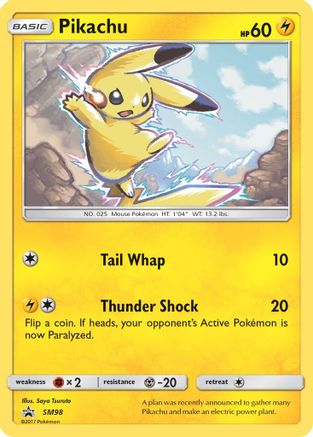 SM Promos Pikachu #SM98