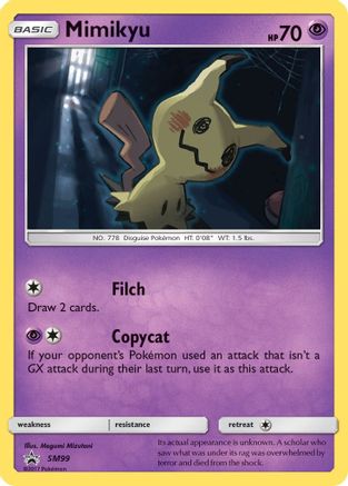 SM Promos Mimikyu #SM99