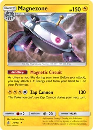 Deck Exclusives Magnezone - 36/131 (Prerelease Kit Exclusive) #036