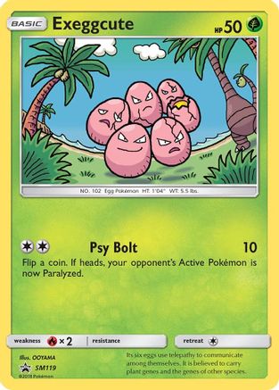 SM Promos Exeggcute #SM119