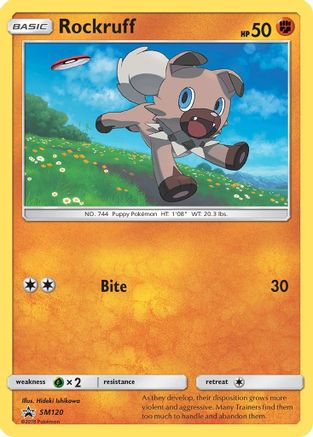SM Promos Rockruff #SM120