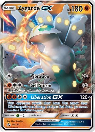 SM Promos Zygarde GX #SM122