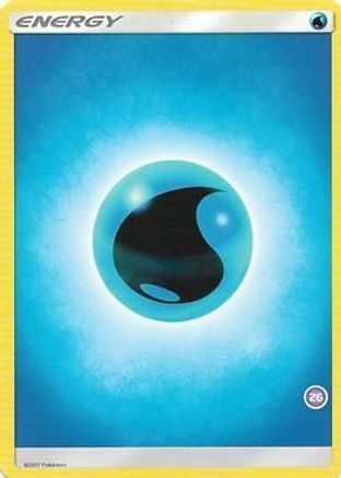 Water Energy (26)  SM Trainer Kit: Alolan Sandslash & Alolan Ninetales Pokémon card