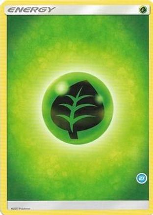 Grass Energy (27)  SM Trainer Kit: Alolan Sandslash & Alolan Ninetales Pokémon card