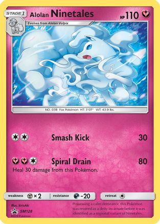 SM Promos Alolan Ninetales #SM128