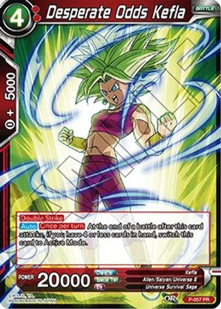 Desperate Odds Kefla - Promotion Cards - Dragon Ball Super: Masters