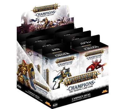 Warhammer: Age of Sigmar - Campaign Deck Display (8 Decks) - Wave 1 ...