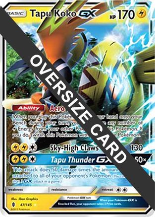 Jumbo Cards Tapu Koko GX #047