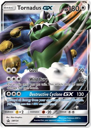 SM Promos Tornadus GX #SM134