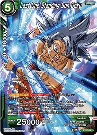 Last One Standing Son Goku - Expansion Deck Box Set 03: Ultimate Box ...