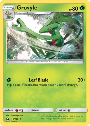 SM - Celestial Storm Grovyle #9