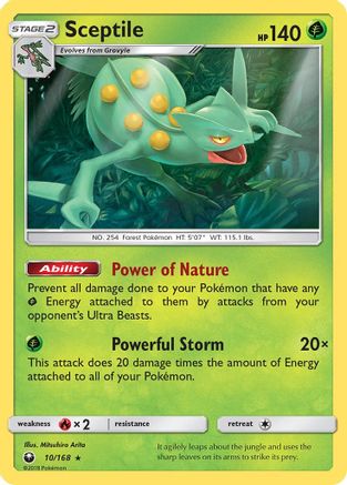 SM - Celestial Storm Sceptile #10