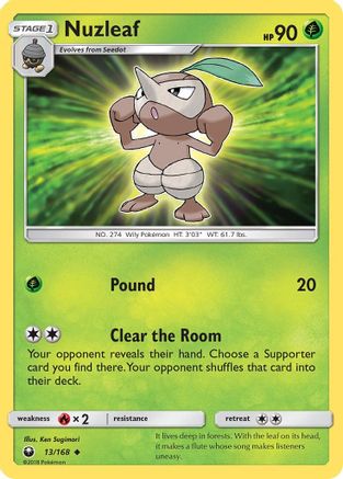 SM - Celestial Storm Nuzleaf #13