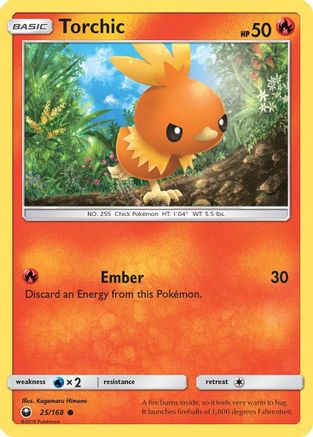 SM - Celestial Storm Torchic (25) #25