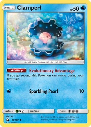 SM - Celestial Storm Clamperl #41