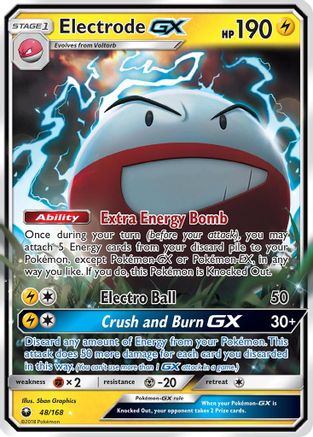 SM - Celestial Storm Electrode GX #48
