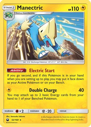 SM - Celestial Storm Manectric #52
