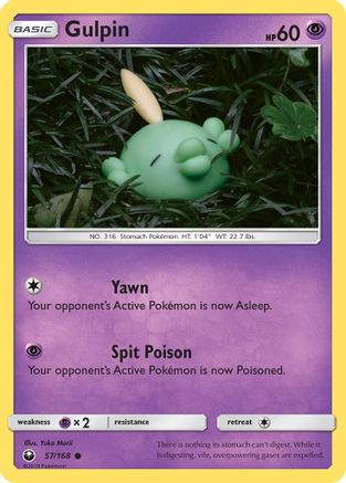 SM - Celestial Storm Gulpin #57