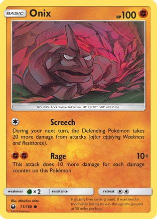 SM - Celestial Storm Onix #71