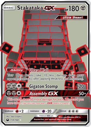 SM - Celestial Storm Stakataka GX (Full Art) #159